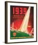 1939 Worlds Fair on San Francisco Bay-null-Framed Art Print