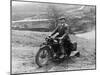 1940 BSA Motorbike, (C1940)-null-Mounted Photographic Print