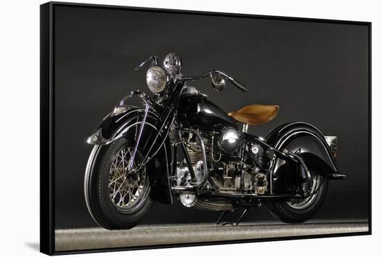 1940 Indian Four IOE Inline Four-S. Clay-Framed Stretched Canvas