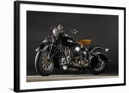 1940 Indian Four IOE Inline Four-S. Clay-Framed Photographic Print