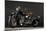 1940 Indian Four IOE Inline Four-S. Clay-Mounted Photographic Print