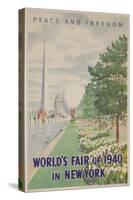 1940 New York World's Fair Poster-null-Stretched Canvas