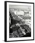 1940s-1950s Aerial View Tournament of Roses Parade Pasadena, California-null-Framed Photographic Print