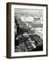 1940s-1950s Aerial View Tournament of Roses Parade Pasadena, California-null-Framed Photographic Print