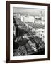 1940s-1950s Aerial View Tournament of Roses Parade Pasadena, California-null-Framed Photographic Print