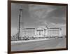 1940s Capitol Building with Oil Derrick in Foreground Oklahoma City-null-Framed Photographic Print