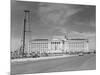 1940s Capitol Building with Oil Derrick in Foreground Oklahoma City-null-Mounted Photographic Print