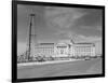 1940s Capitol Building with Oil Derrick in Foreground Oklahoma City-null-Framed Photographic Print