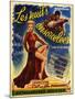 1940s France Lady In The Dark Film Poster-null-Mounted Premium Giclee Print