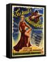 1940s France Lady In The Dark Film Poster-null-Framed Stretched Canvas