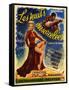 1940s France Lady In The Dark Film Poster-null-Framed Stretched Canvas