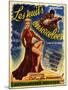 1940s France Lady In The Dark Film Poster-null-Mounted Giclee Print