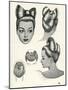 1940S Hairstyle - Bow-null-Mounted Art Print