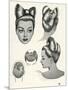 1940S Hairstyle - Bow-null-Mounted Art Print