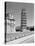 1940s Leaning Tower Pisa Tuscany, Italy-null-Stretched Canvas