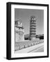 1940s Leaning Tower Pisa Tuscany, Italy-null-Framed Photographic Print