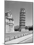1940s Leaning Tower Pisa Tuscany, Italy-null-Mounted Photographic Print