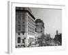 1940s Pennsylvania Avenue with Capitol Building at End Washington DC-null-Framed Photographic Print