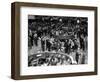 1940s Trading in Progress on Floor of New York Stock Exchange NYC-null-Framed Photographic Print