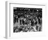 1940s Trading in Progress on Floor of New York Stock Exchange NYC-null-Framed Photographic Print