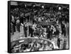 1940s Trading in Progress on Floor of New York Stock Exchange NYC-null-Framed Stretched Canvas