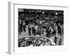 1940s Trading in Progress on Floor of New York Stock Exchange NYC-null-Framed Photographic Print