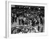 1940s Trading in Progress on Floor of New York Stock Exchange NYC-null-Framed Photographic Print