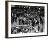 1940s Trading in Progress on Floor of New York Stock Exchange NYC-null-Framed Photographic Print