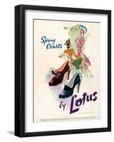 1940s UK Lotus Ltd Magazine Advert-null-Framed Giclee Print