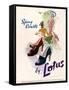 1940s UK Lotus Ltd Magazine Advert-null-Framed Stretched Canvas