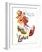 1940s UK Lotus Ltd Magazine Advert-null-Framed Giclee Print