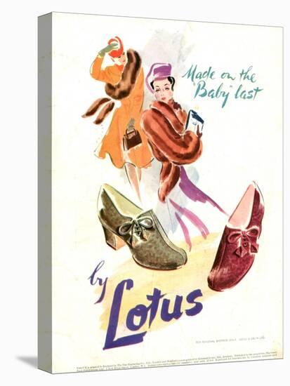 1940s UK Lotus Ltd Magazine Advert-null-Stretched Canvas