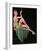 1940s UK Pin-Ups Poster-null-Framed Giclee Print