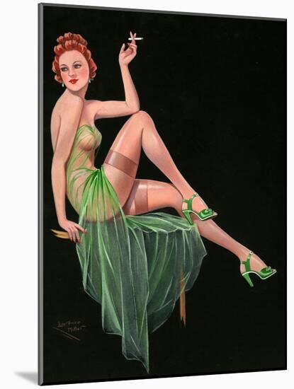 1940s UK Pin-Ups Poster-null-Mounted Giclee Print