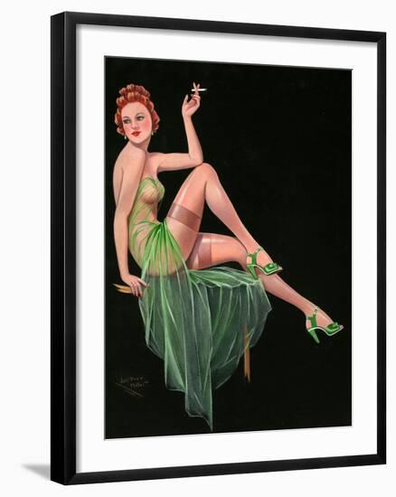 1940s UK Pin-Ups Poster-null-Framed Giclee Print