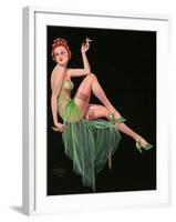 1940s UK Pin-Ups Poster-null-Framed Giclee Print