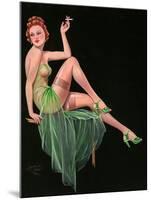 1940s UK Pin-Ups Poster-null-Mounted Giclee Print