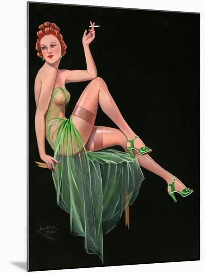 1940s UK Pin-Ups Poster-null-Mounted Giclee Print