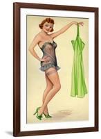 1940s UK Pin-Ups Poster-null-Framed Giclee Print