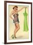 1940s UK Pin-Ups Poster-null-Framed Giclee Print