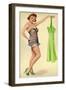 1940s UK Pin-Ups Poster-null-Framed Giclee Print