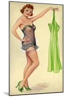 1940s UK Pin-Ups Poster-null-Mounted Giclee Print