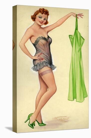 1940s UK Pin-Ups Poster-null-Stretched Canvas