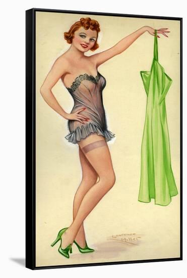 1940s UK Pin-Ups Poster-null-Framed Stretched Canvas