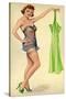 1940s UK Pin-Ups Poster-null-Stretched Canvas