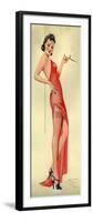 1940s UK Pin-Ups Poster-null-Framed Premium Giclee Print