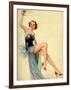 1940s UK Pin-Ups Poster-null-Framed Giclee Print