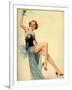 1940s UK Pin-Ups Poster-null-Framed Giclee Print