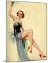 1940s UK Pin-Ups Poster-null-Mounted Giclee Print