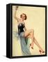 1940s UK Pin-Ups Poster-null-Framed Stretched Canvas